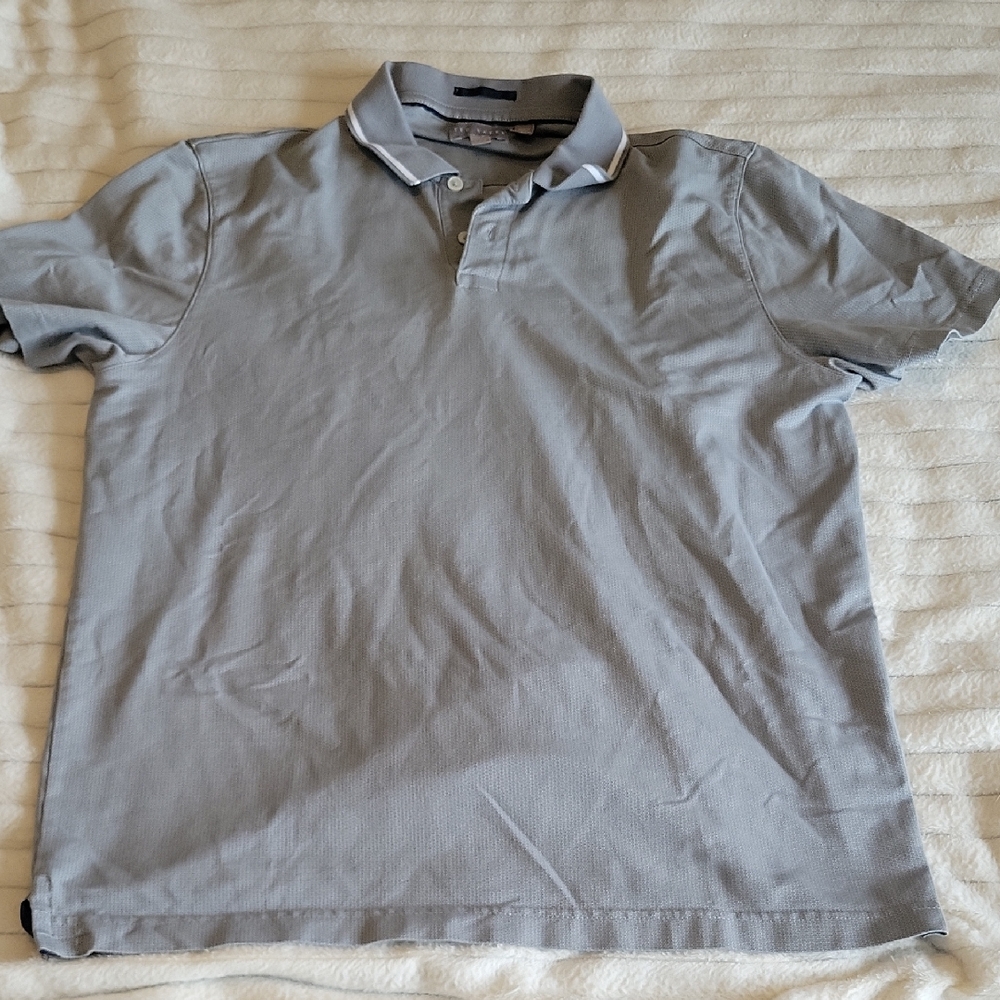 Ted Baker Light Gray Polo Shirt